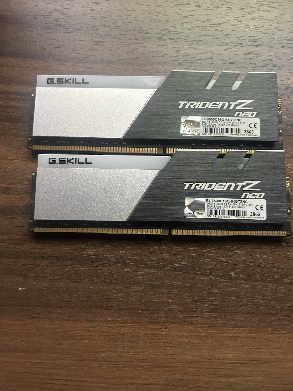 G.Skill Trident Z RGB F4-3600C17D-32GTZR 32GB RAM 2x16GB DDR4 3600MHz