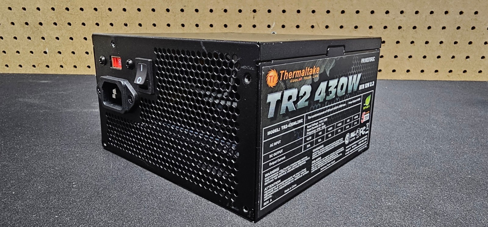 Thermaltake TR2 430W ATX 12V 2.3 Computer PSU Model: TR2-430NL2NC * OPEN BOX*