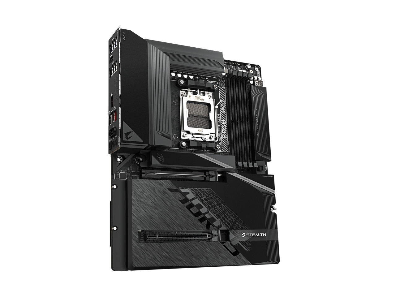 GIGABYTE B850 AORUS STEALTH AMD AM5 ATX Motherboard, Supports AMD Ryzen 9000/800