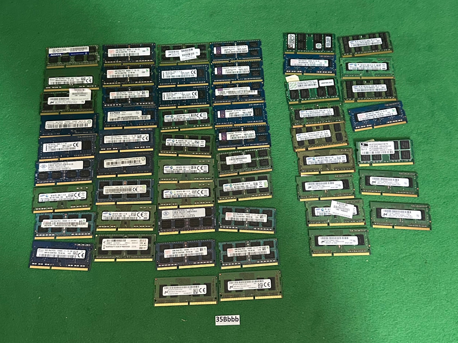 Laptop Mixed RAM Lot.