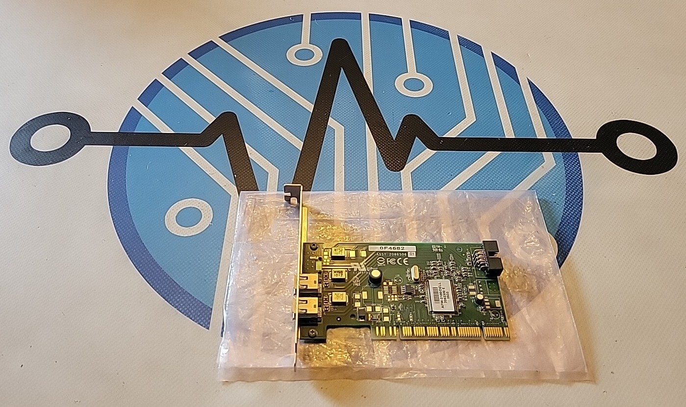 Dell 0F4582 Adaptec AFW-2100 Dell PCI 2-Port IEEE-1394 Firewire Controller Card