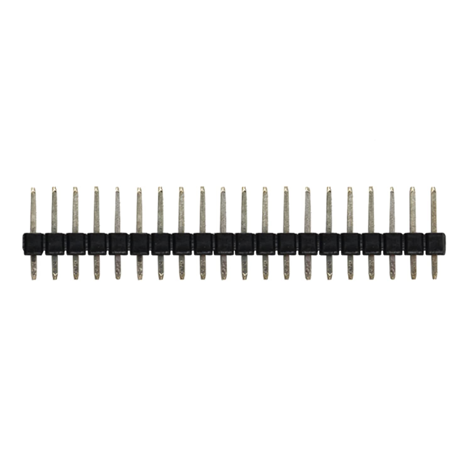 MazerPi 30 Pcs Pin Header, Header Set for Raspberry 3 x 6 x 1 cm, Black