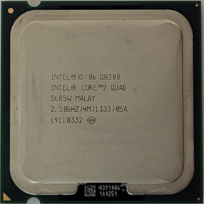 Intel Core 2 Quad Q8300 2.50GHz 4MB Cache Socket 775 SLGUR CPU Processor