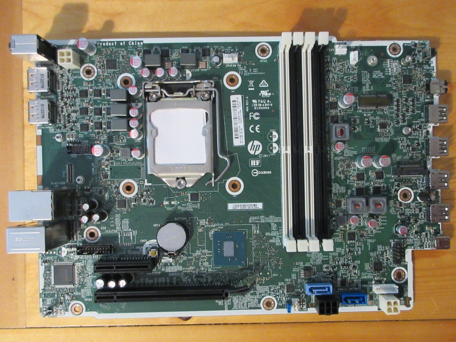 HP ProDesk 600 G3 SFF Small Form Factor Motherboard 911988-001