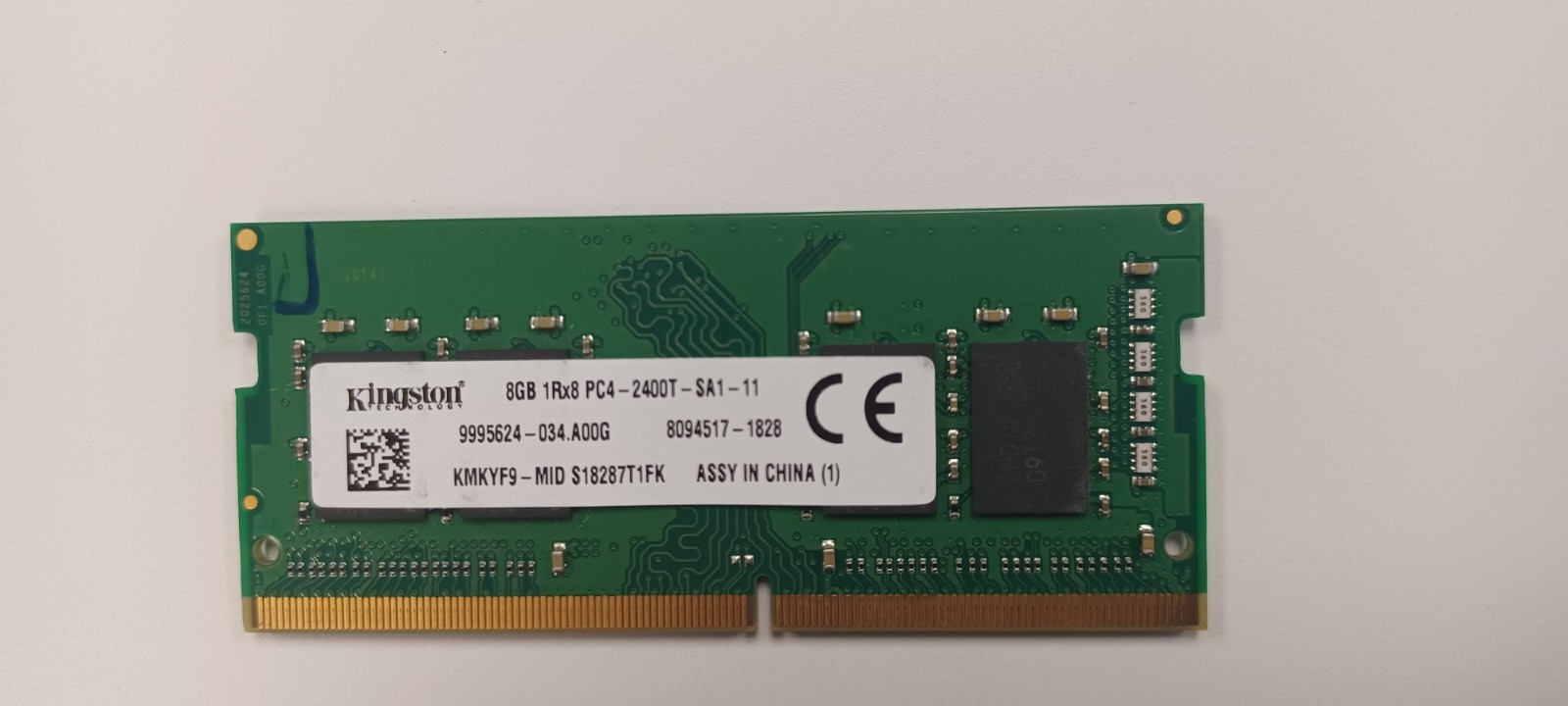 Kingston KCP432SS6/8 260-Pin 8GB DDR4 SDRAM Memory Module