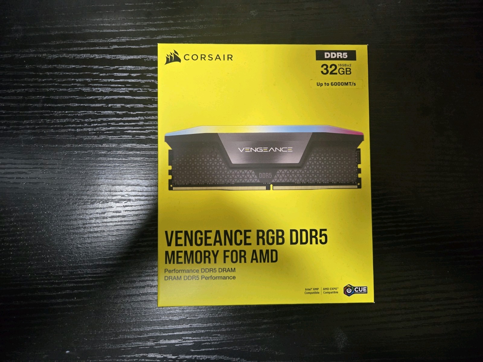 Corsair Vengence RGB DDR5 32 GB 6000MT/s AMD