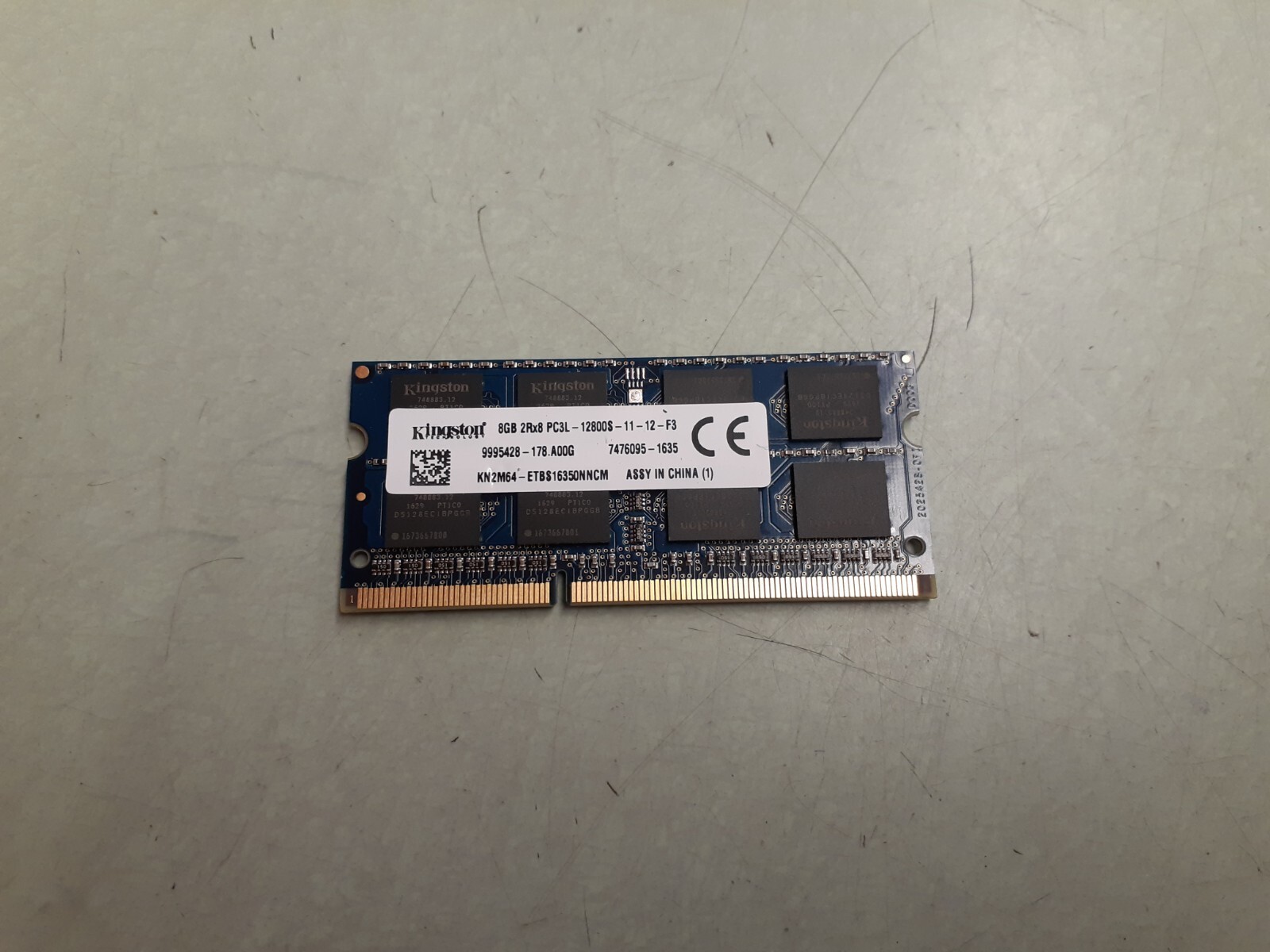 Kingston 8GB 2Rx8 PC3L-12800S Memory KN2M64-ETBS16350NNCM