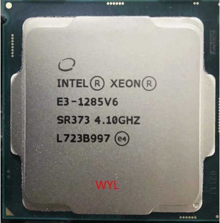 Intel Xeon E3-1285 V6 4.10GHz 4-core LGA1151 8MB SR373 79W server CPU processor