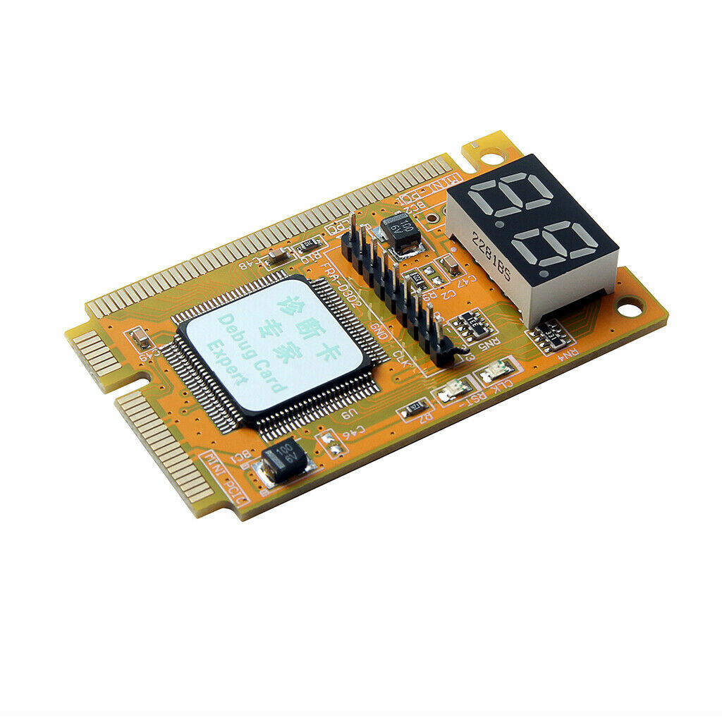 3in1 PC Laptop Analyzer Mini PCI Mini PCI-E LPC Tester Diagnostic Post Test Card