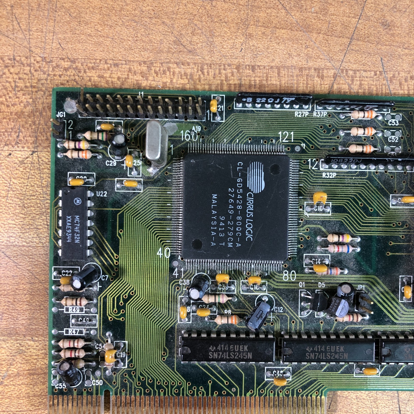 Cirrus Logic CLVGA5428VL CL-GD5428-80QC-A VESA VLB Video Graphics Card (TESTED)