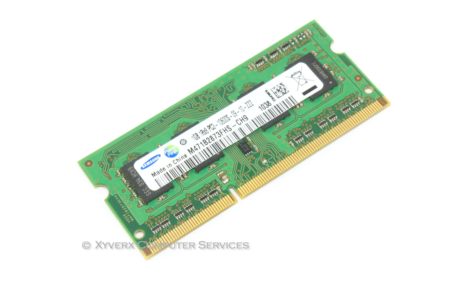 M471B2873FHS-CH9 OEM SAMSUNG LAPTOP MEMORY 1GB 1Rx8 PC3-10600S-09-10-ZZZ (CA63)