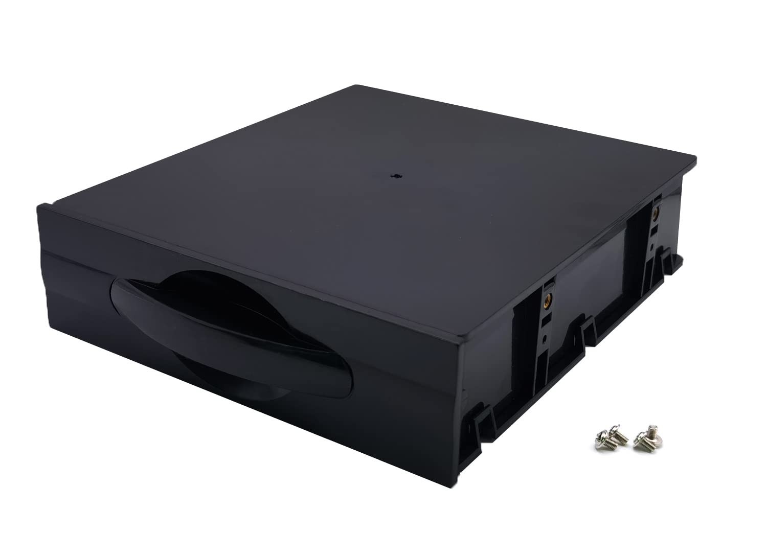 5.25″ Black Desktop Computer ATX/MATX Hard Drive Mobile Blank Rack Drawer Tra…
