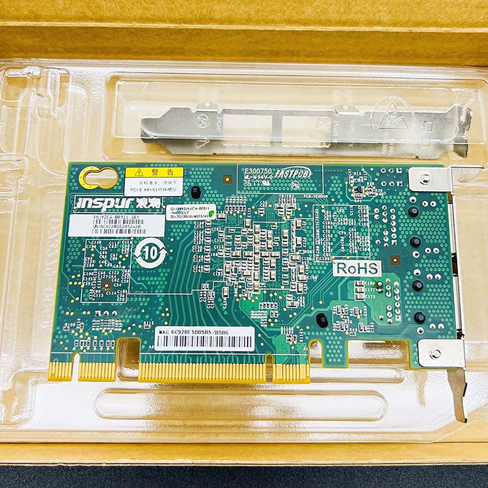 For Intel X540-T2 10G Dual RJ45 Ports PCI-Express Ethernet Network Adapter Card