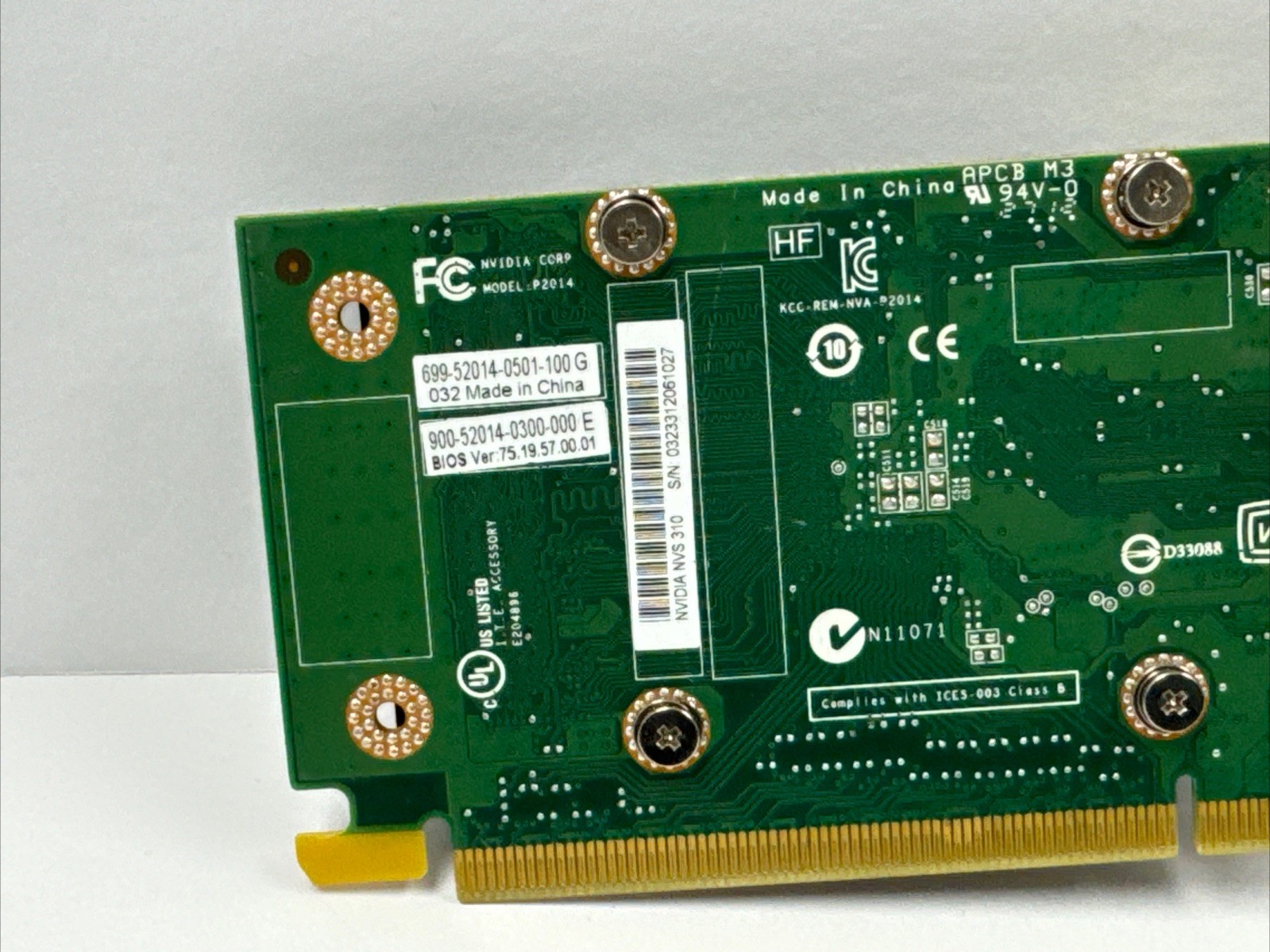 NVIDIA NVS 310 1GB GDDR3 Dual DisplayPort Low Profile Video Graphics Card P2014
