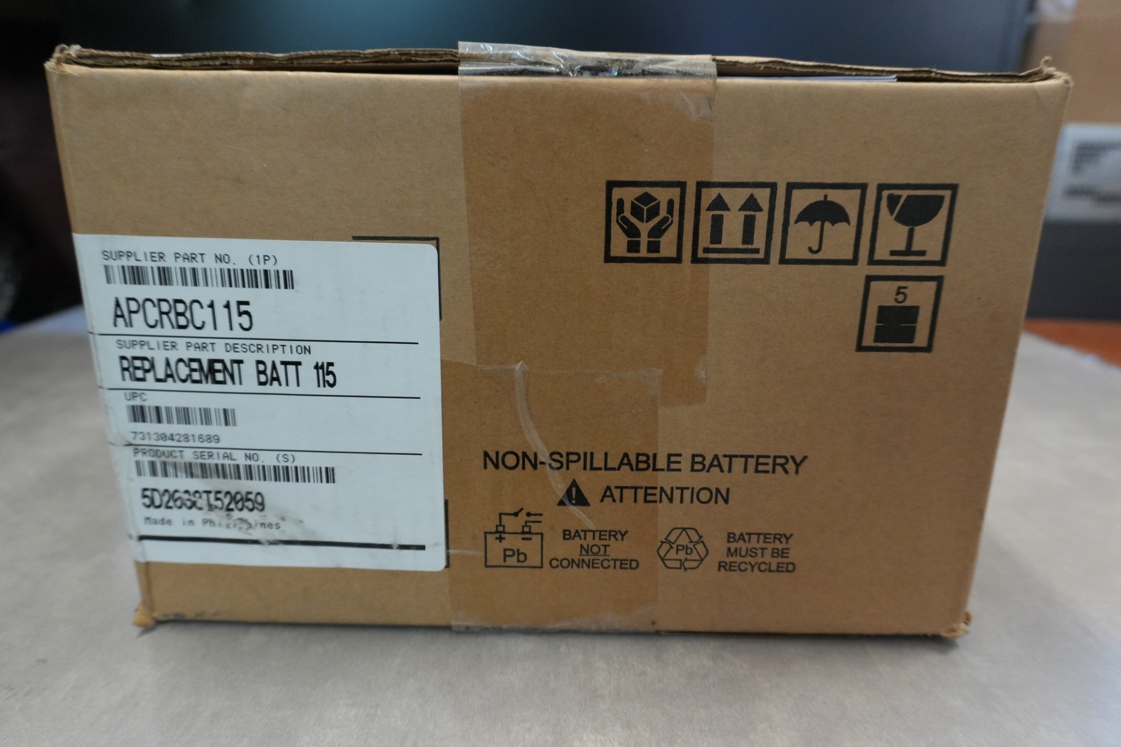 APC APCRBC115 RBC115 Replacement Battery Cartridge 48V Smart-UPS NEW Sealed