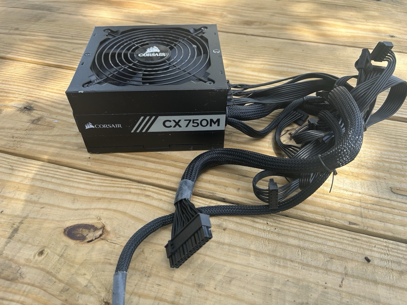Corsair CX750M 750W ATX Modular Power Supply Unit PSU CP-9020061 Black