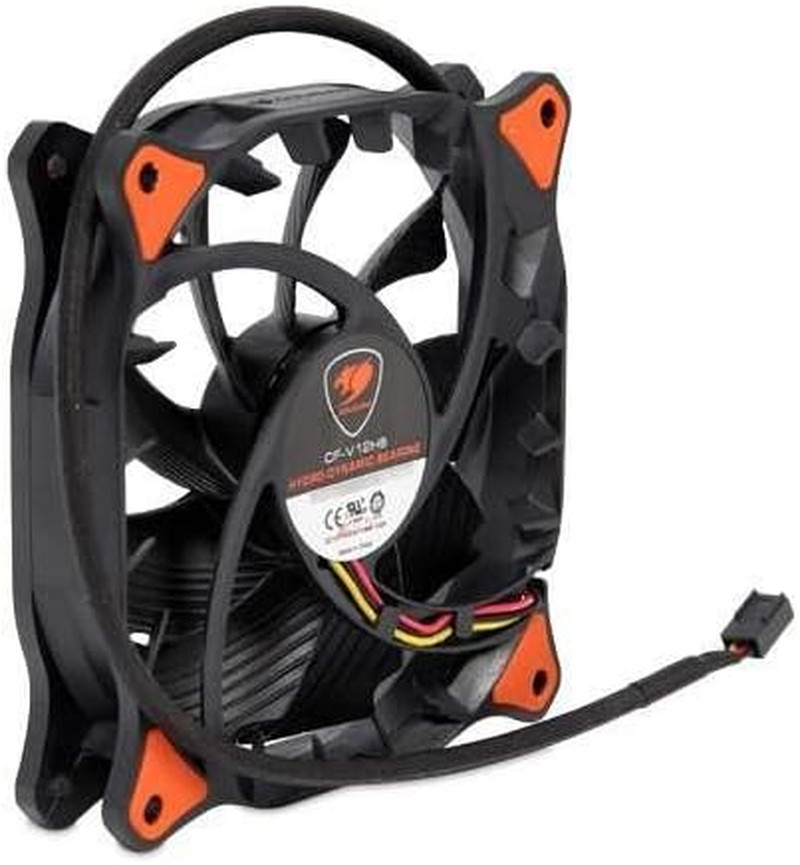 Vortex CF-V12HB 120Mm Hydro Dynamic Bearing (Fluid) Case Fan (Black)