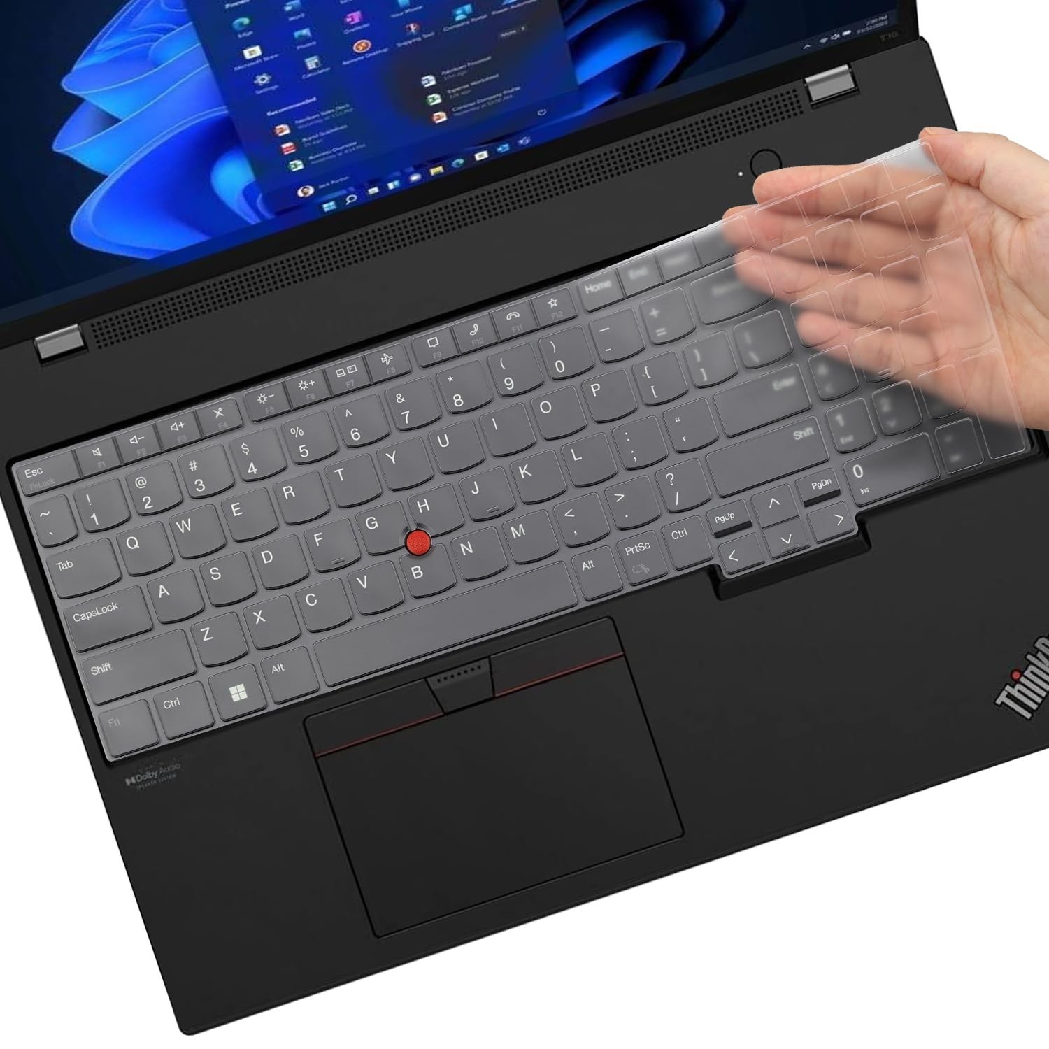 Keyboard Cover for 2026-2023 Lenovo ThinkPad E16 L16 T16 T16g P16 P16v P16s 1…