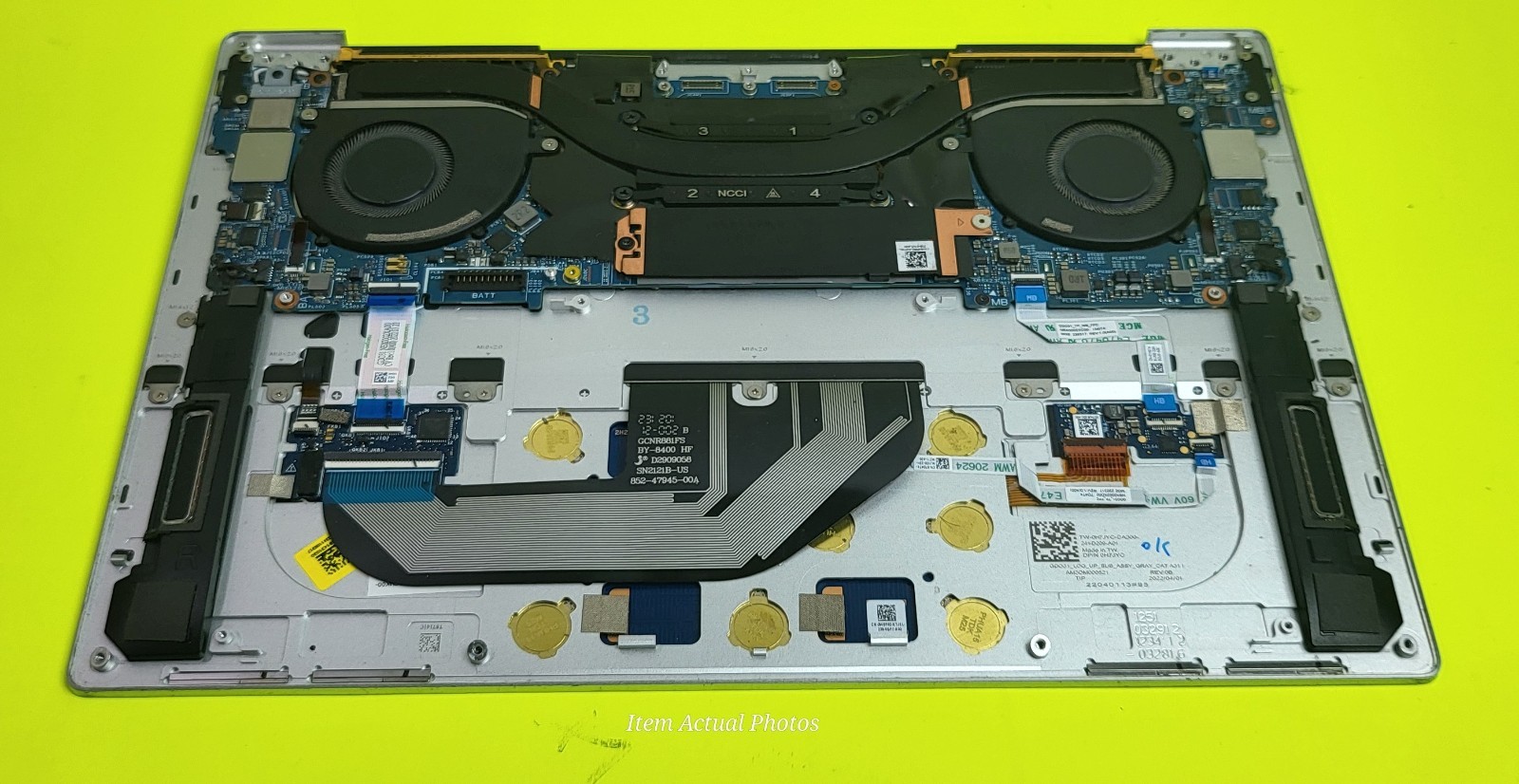 GENUINE DELL XPS 13 9320 PLUS MOTHERBOARD i7 1260P 4.7GHz 16GB with keyboard .