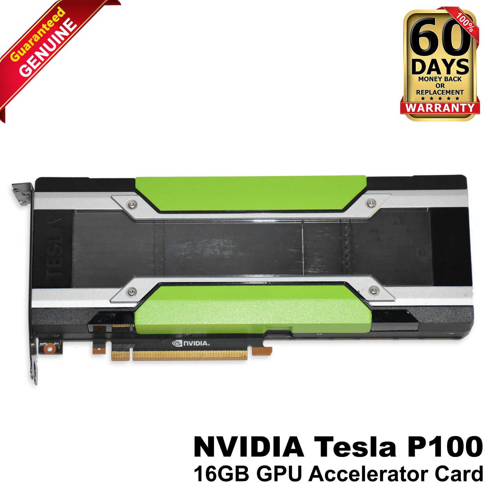 NVIDIA Tesla P100 16GB HBM2 PCIe x16 GPU Accelerator Card 699-2H400-0201-520
