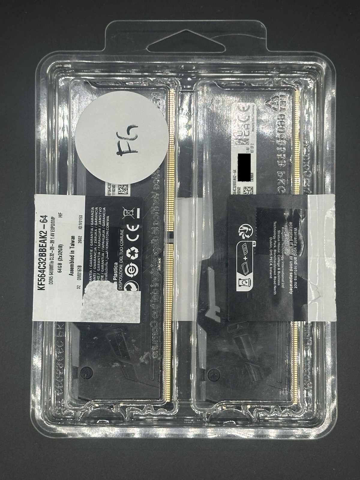 Kingston FURY Beast RGB 64GB 2x32GB 6400MT DDR5 CL32 KF564C32BBEAK2-64 – Tested