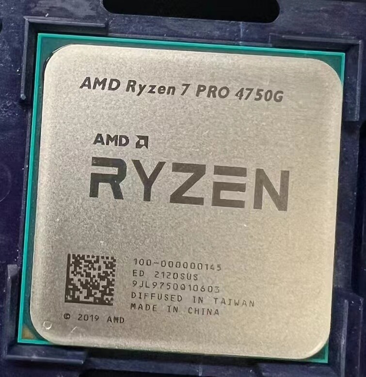 AMD RYZEN 7 Pro 4750G 4750GE R5 4650G 4500 R3 4100 Desktop AM4 CPU