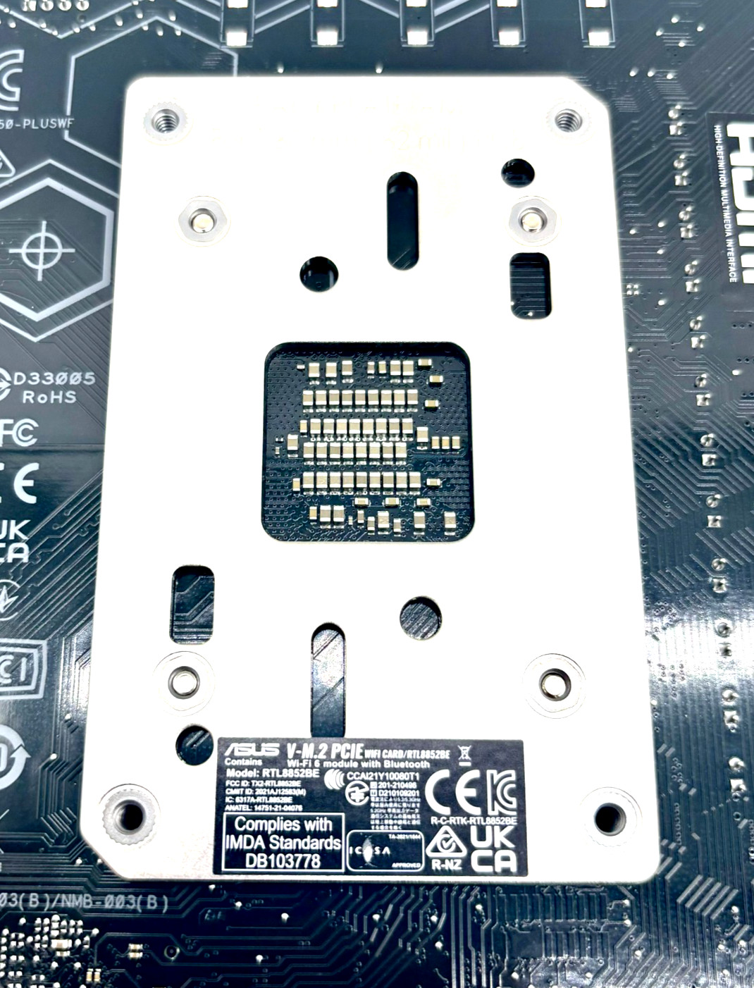 ASUS TUF GAMING B650-PLUS WIFI AM5 Motherboard with PCIe 5.0 & WiFi 6