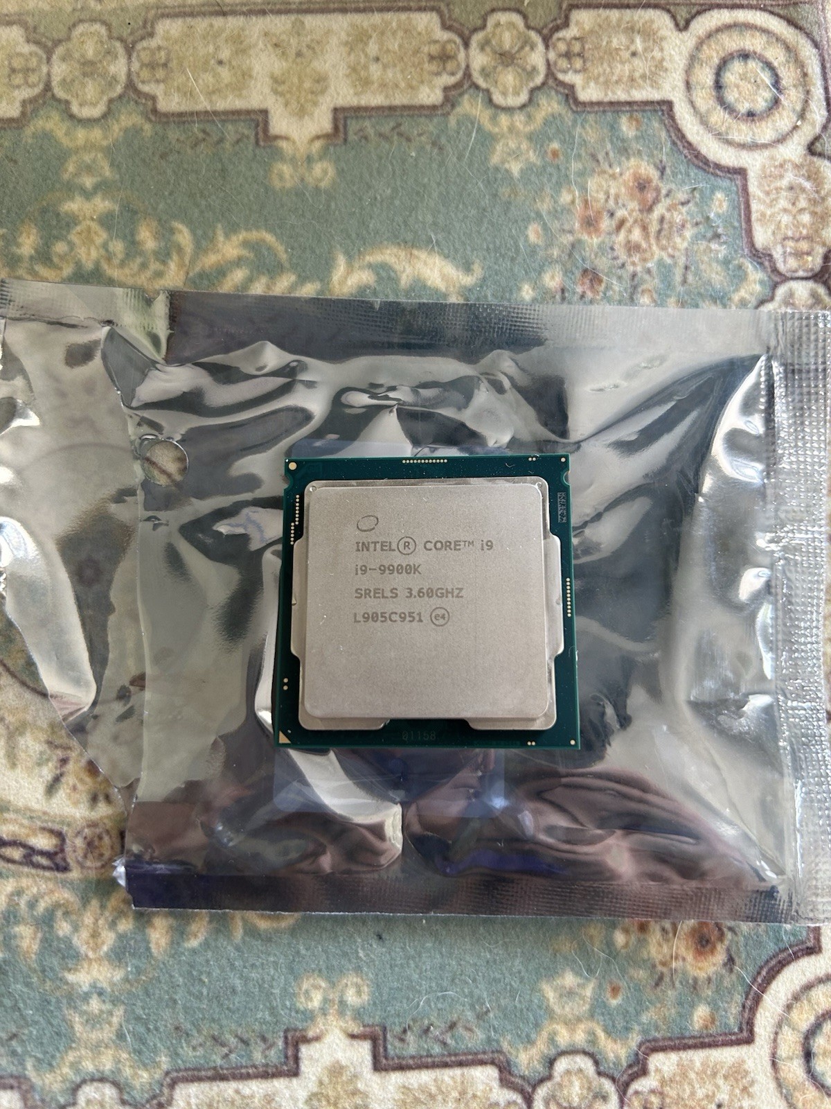 Intel Core I9-9900K Coffee Lake 8-Core,16-Thread SRELS 3.60GHz L905C951 LGA 1151