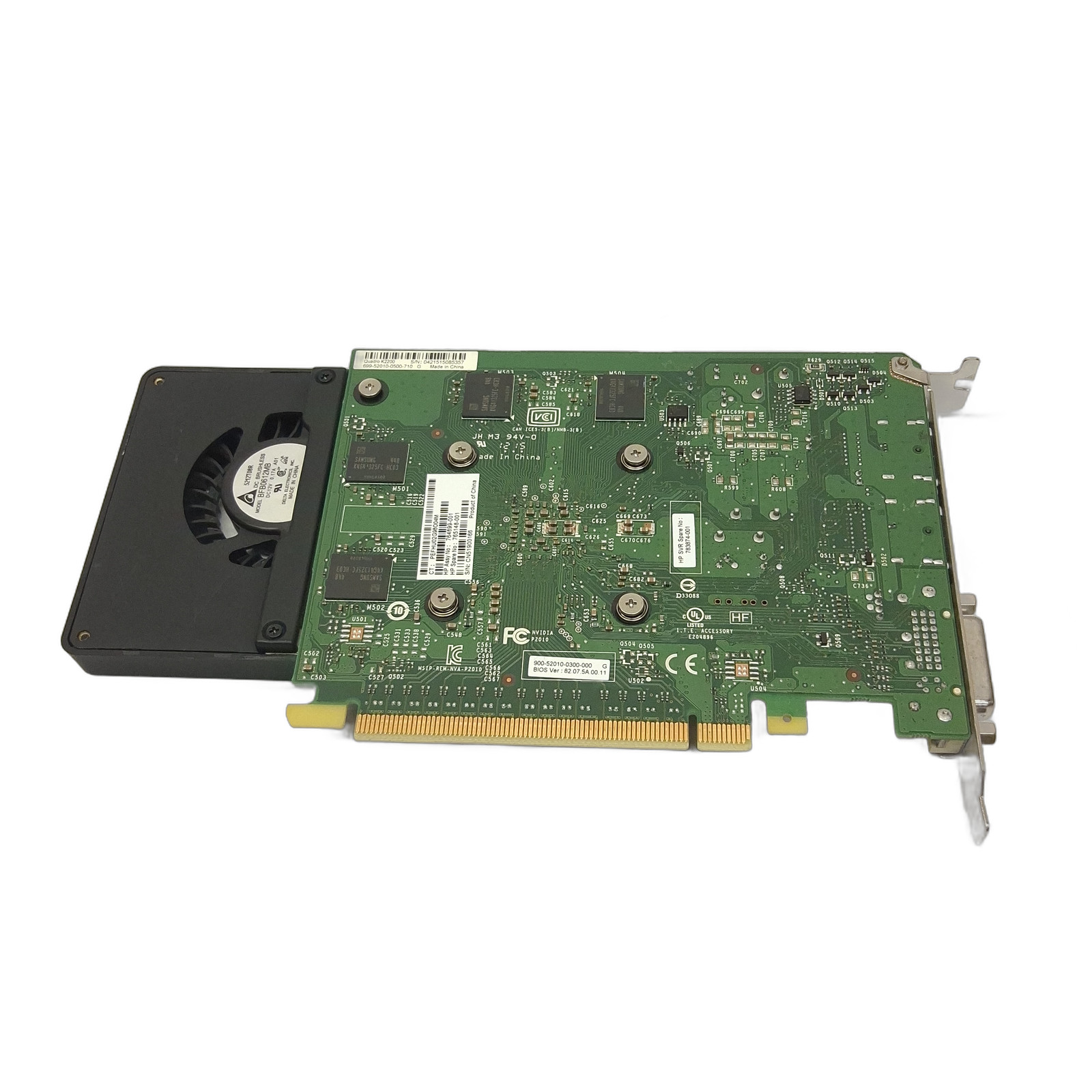 HP NVIDIA Quadro K2200 4GB GDDR5 GPU + 2x DP to HDMI Adapters 764790-001