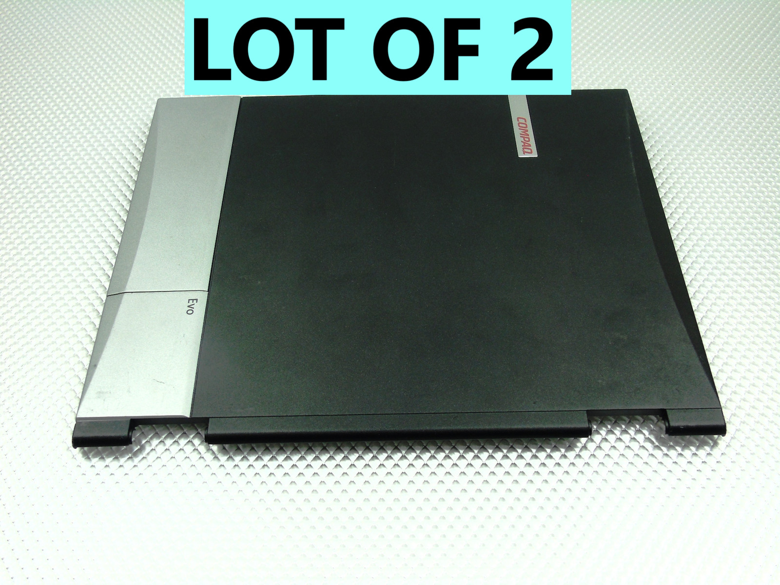 Lot of 2 – HP EVO N600C N620C Laptop LCD Back Cover LID – 241434-001 (No BT)