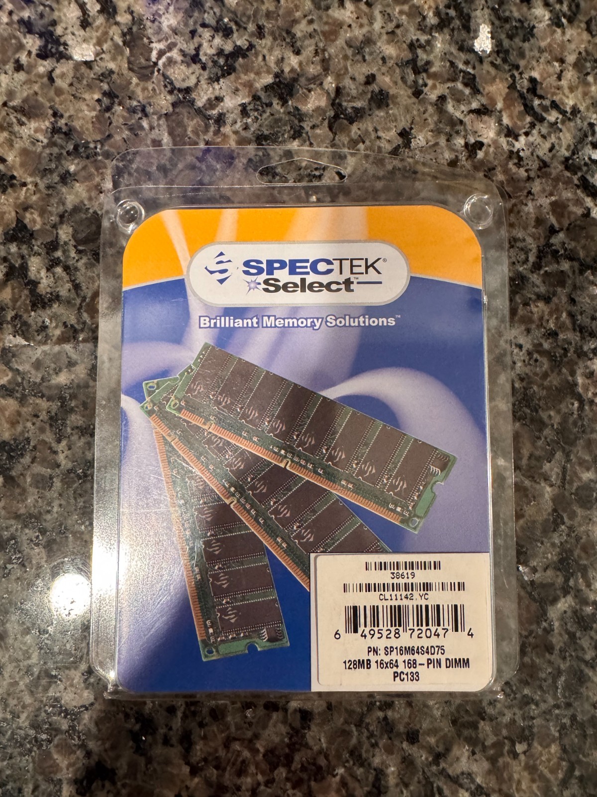 SPECTEK Select 128MB 16×64 168 Pin Dimm