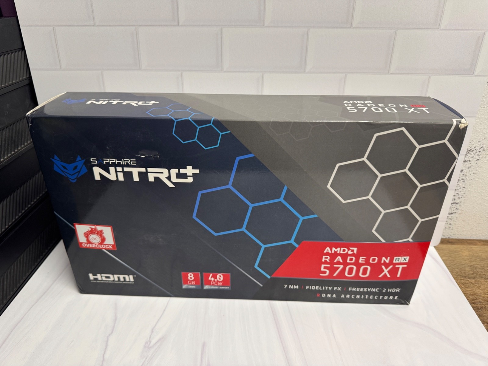 SAPPHIRE Radeon NITRO+ RX 5700 XT 8GB GDDR6 Graphics Card (11293-03-40G) EX Cond