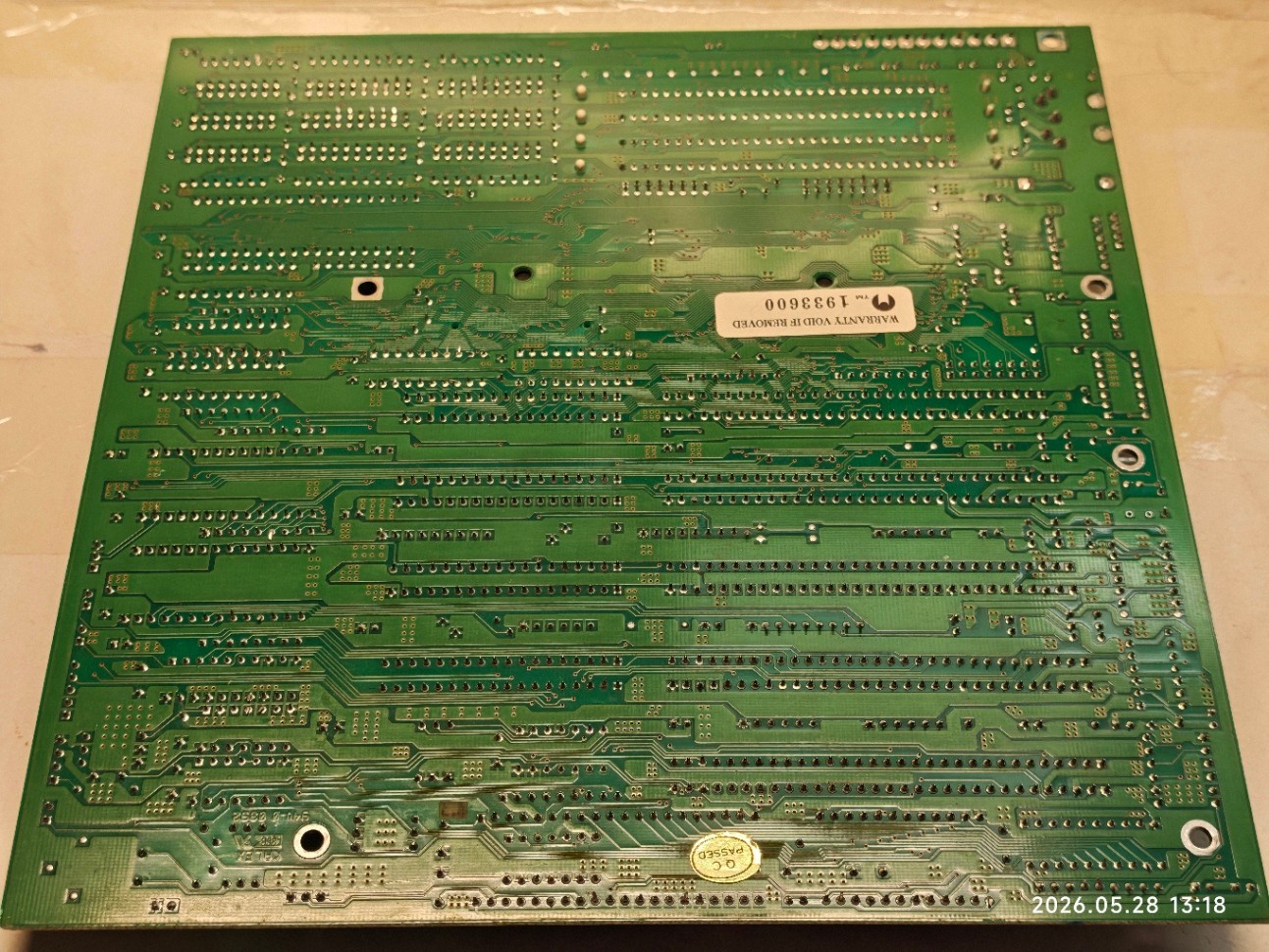 286 Octek FOX III 286 Rev 1.2 Motherboard with AMD 16 Mhz CPU + FPU & 2 MB RAM