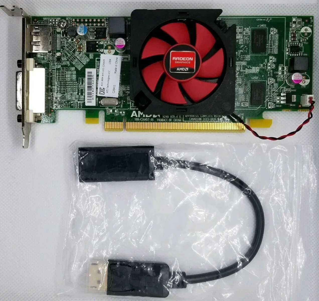 HP Compaq Elite 8000 8100 8200 8300 SFF 1GB Video Card Windows 10 DP to HDMI