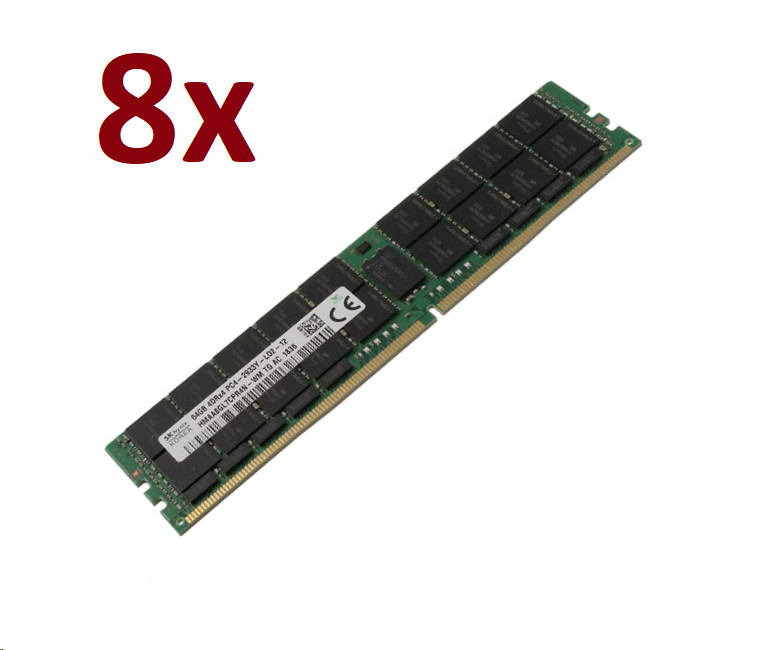 8x 64GB 512GB DDR4 2933MHz ECC LRDIMM Ram for Dell Precision Work. 5820 (T5820)