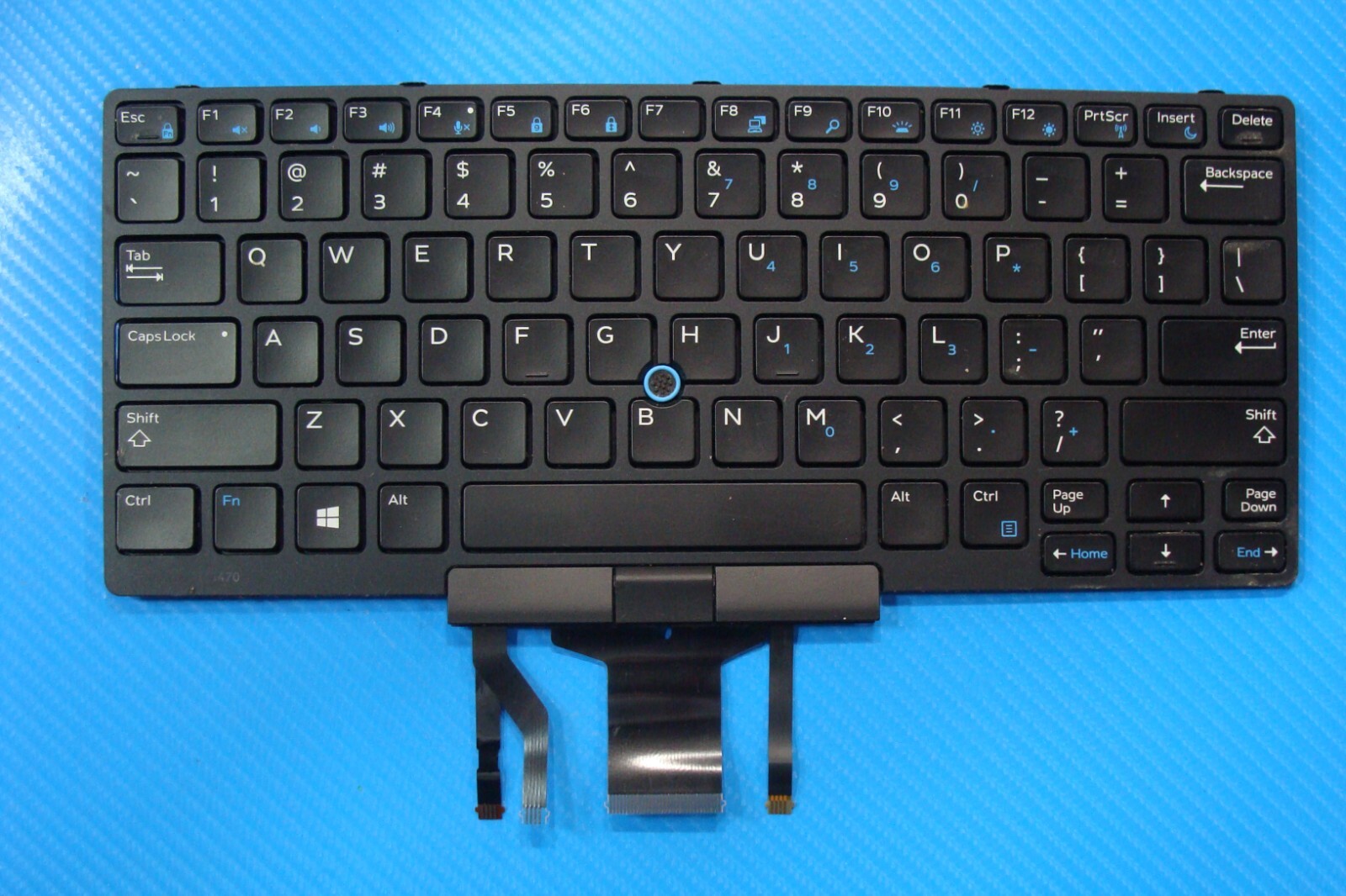 Dell Latitude E5470 14″ Genuine US Backlit Keyboard D19TR PK1313D1B00 NSK-LK0BC