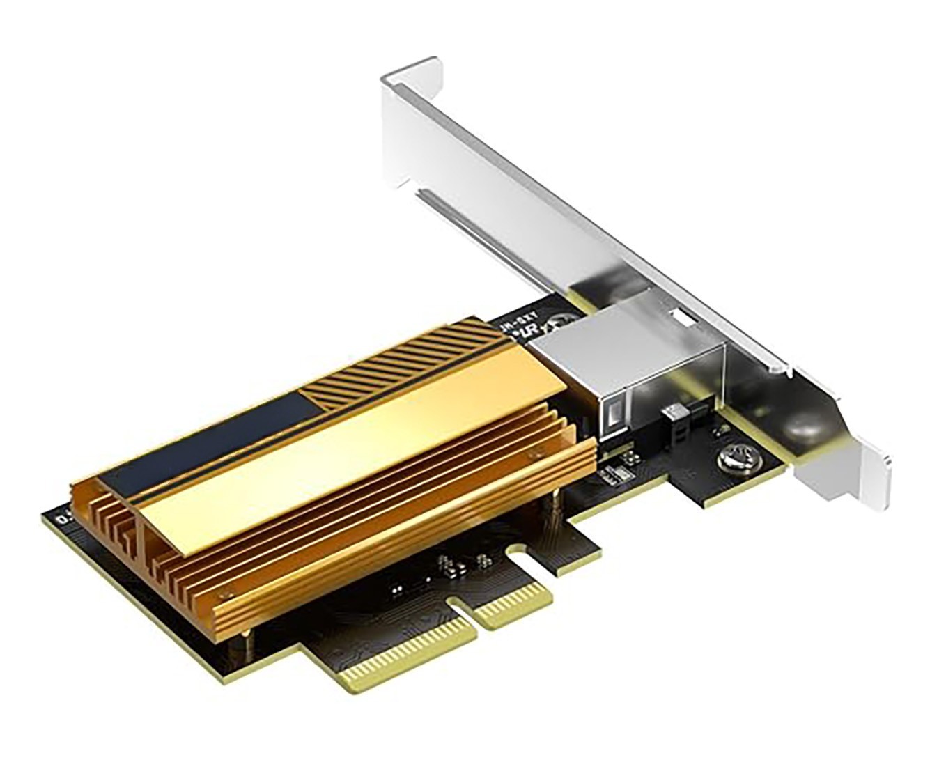 10Gbs PCIe Network Ethernet Card – PCIe x1 -Desktop – Full & Half Brackets