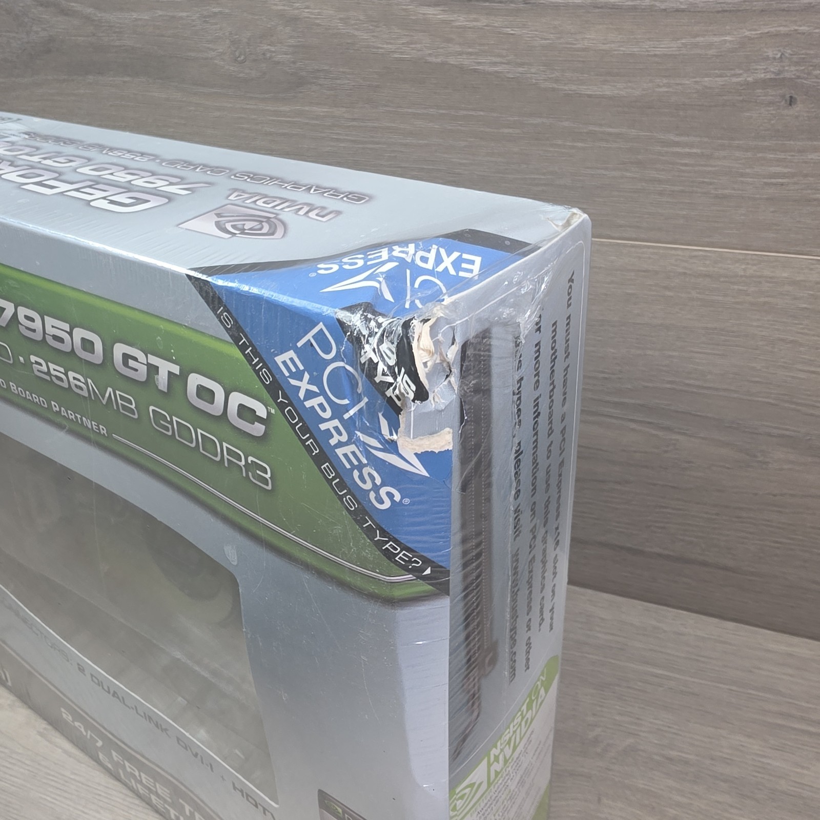 BFG TECH GeForce 7950 GT OC Graphics Card 256MB PCI-E Brand New In Sealed Box