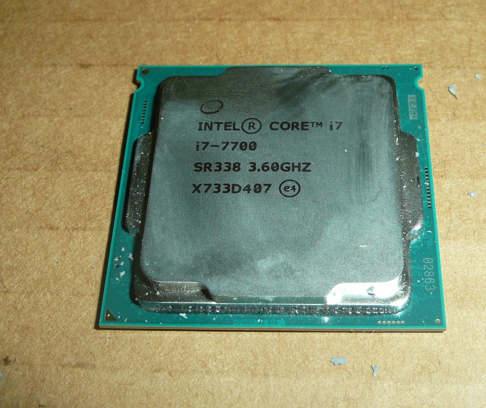 Intel Core i7-7700 SR338 3.6GHz 4-Core CPU Processor Socket 1151