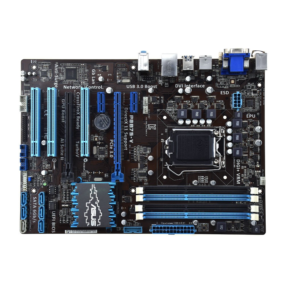 P8B75-V Motherboard ATX for ASUS Intel B75 LGA 1155 Socket H2 32G