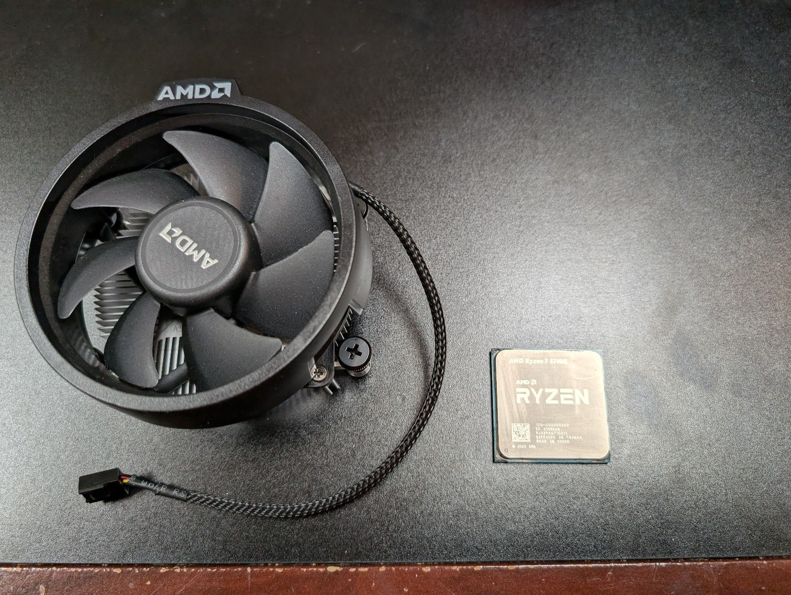 AMD Ryzen 7 5700G Processor CPU (4.6 GHz, 8 Cores, Socket AM4) w/ Wraith Cooler