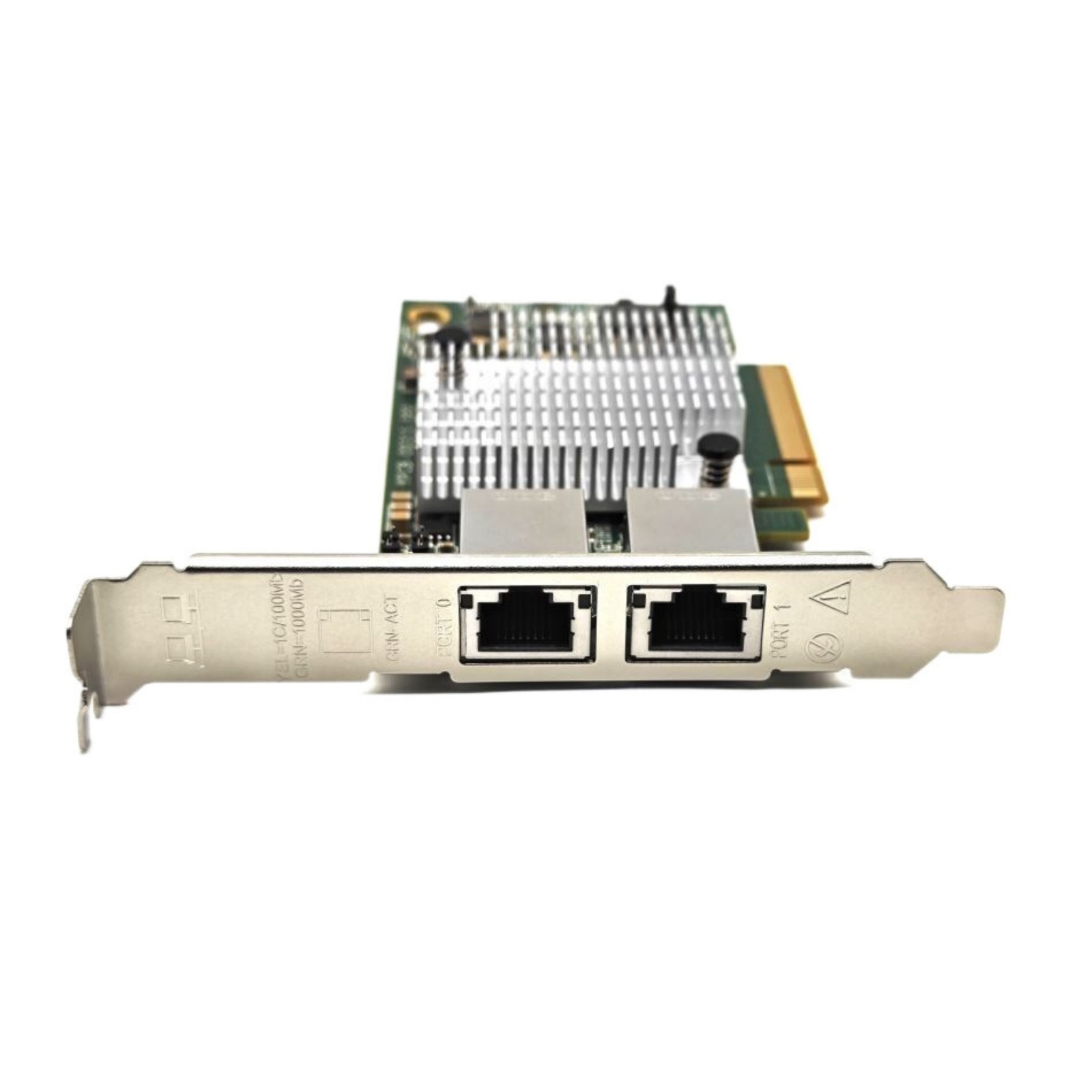 1Pc 10G Dual RJ45 Port PCI-Express Ethernet Network Adapter For Intel X540-T2
