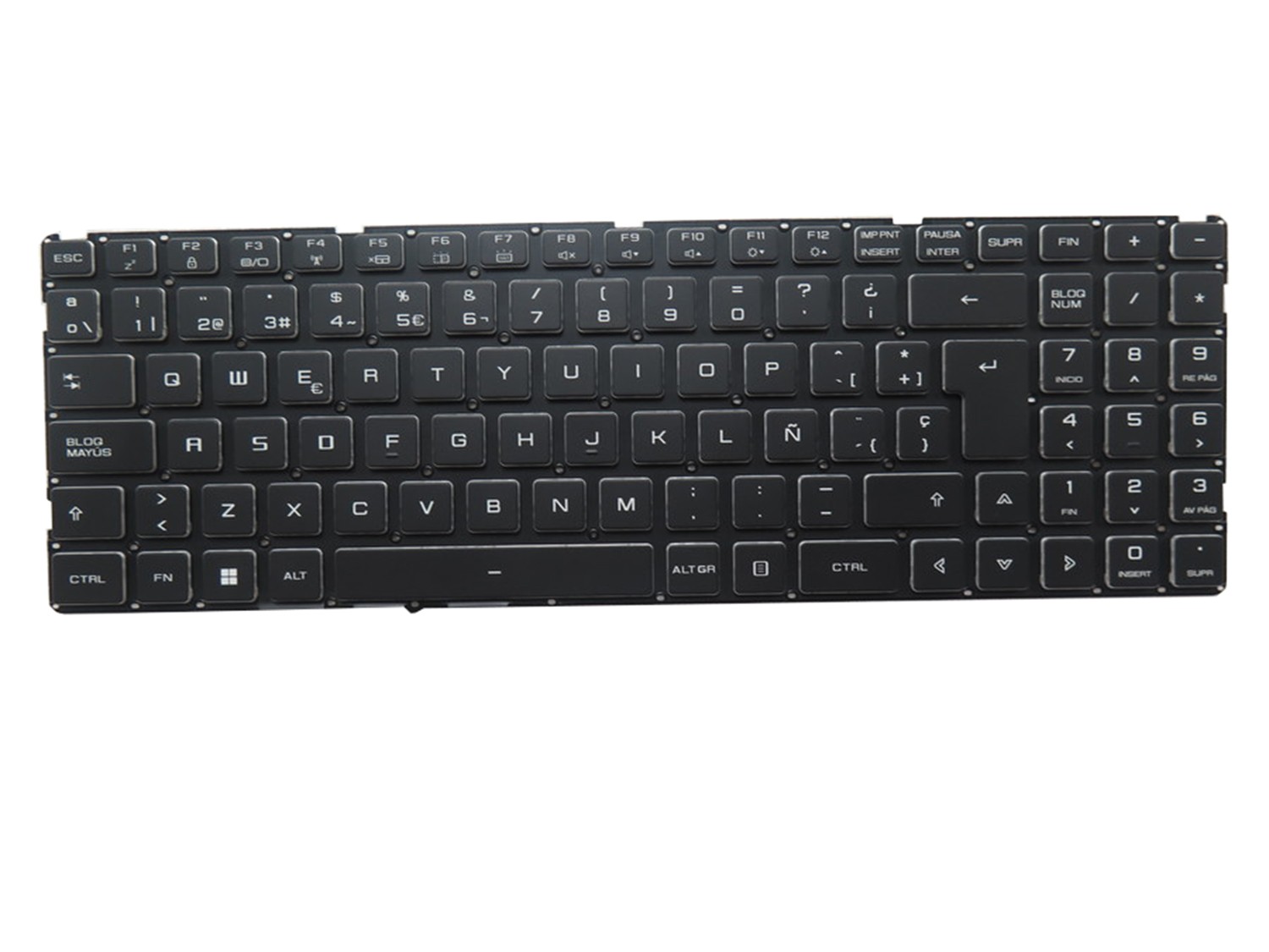 Laptop Keyboard For MEDION ERAZER Beast X40e MD62618 MD62619 Black Spanish SP