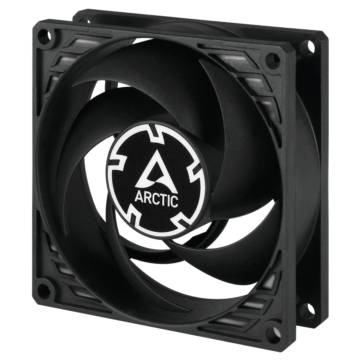 ARCTIC ACFAN00301A P8 Silent 80 mm Low-Noise Fan 5-Pack Black FDB