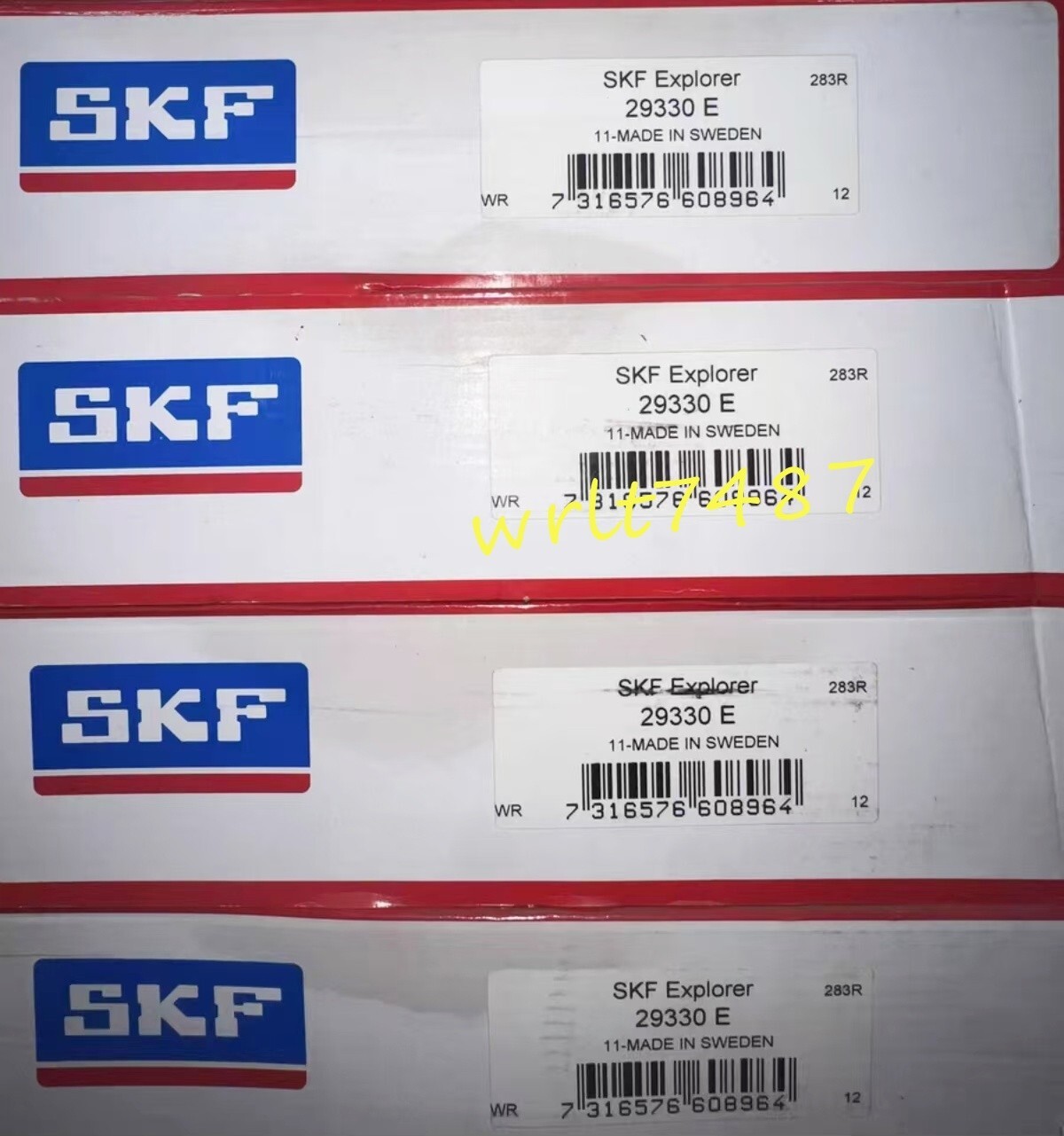 NEW SKF 29330 E spherical roller thrust bearing 1PCS FedEx or DHL