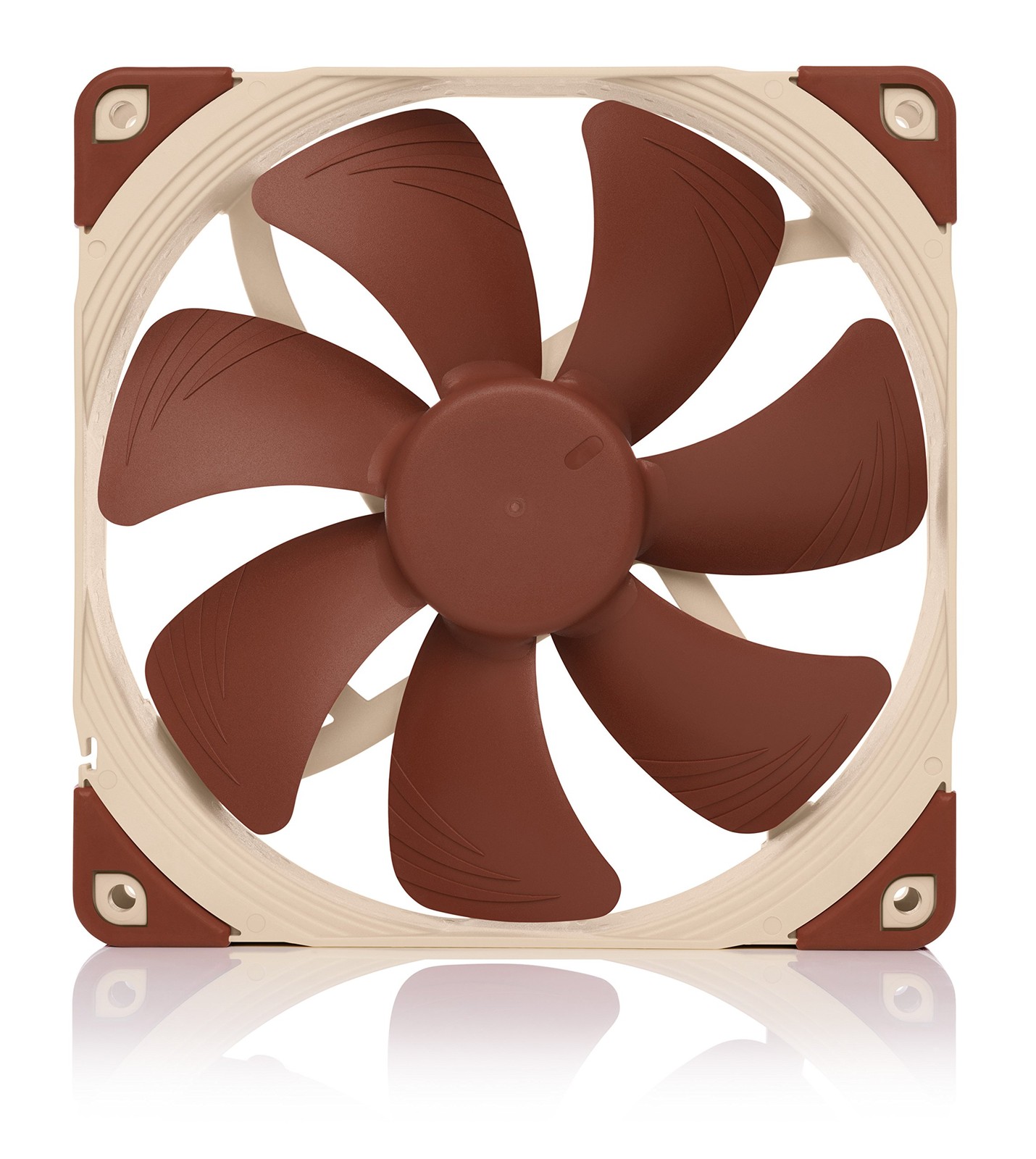 Noctua NF-A14 PWM, Premium Quiet Fan, 4-Pin (140mm, 140x140x25 mm, Brown