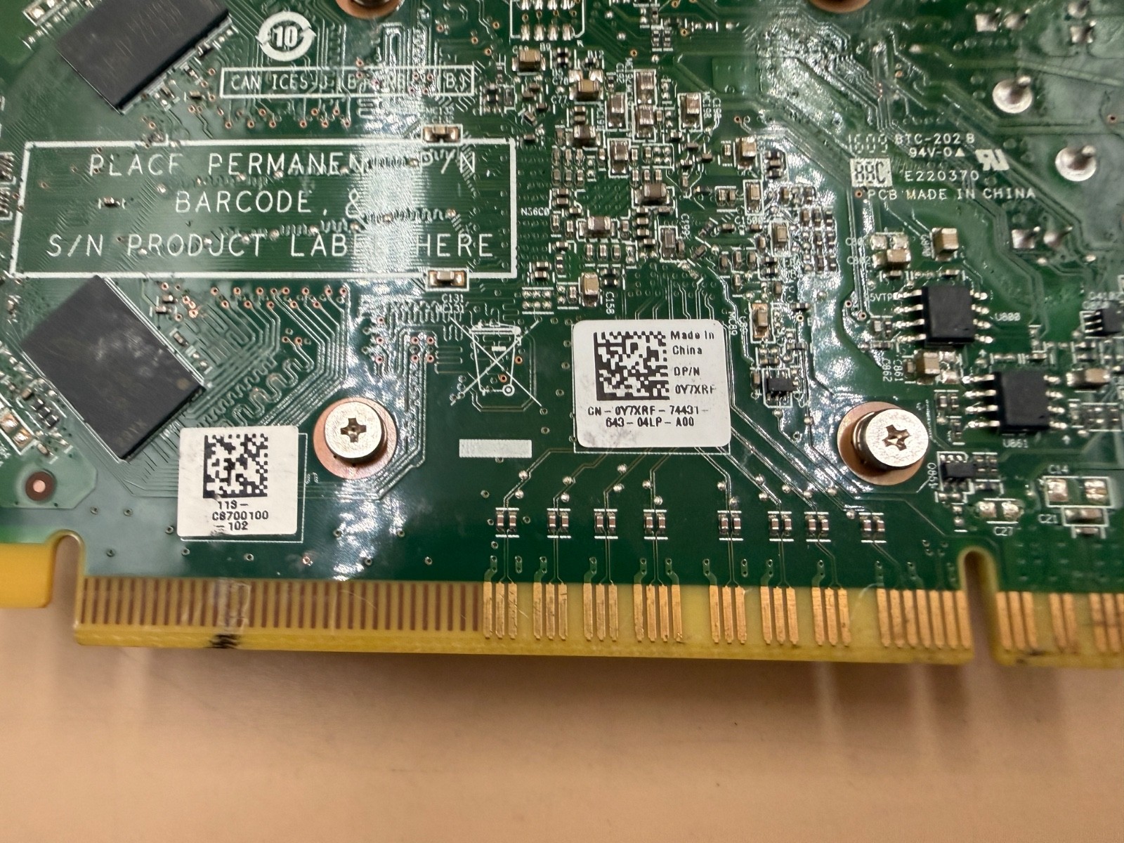 LOT OF 2 Dell AMD Radeon R5 340X High Profile Video Card 109-C87051-00 0Y7XRF