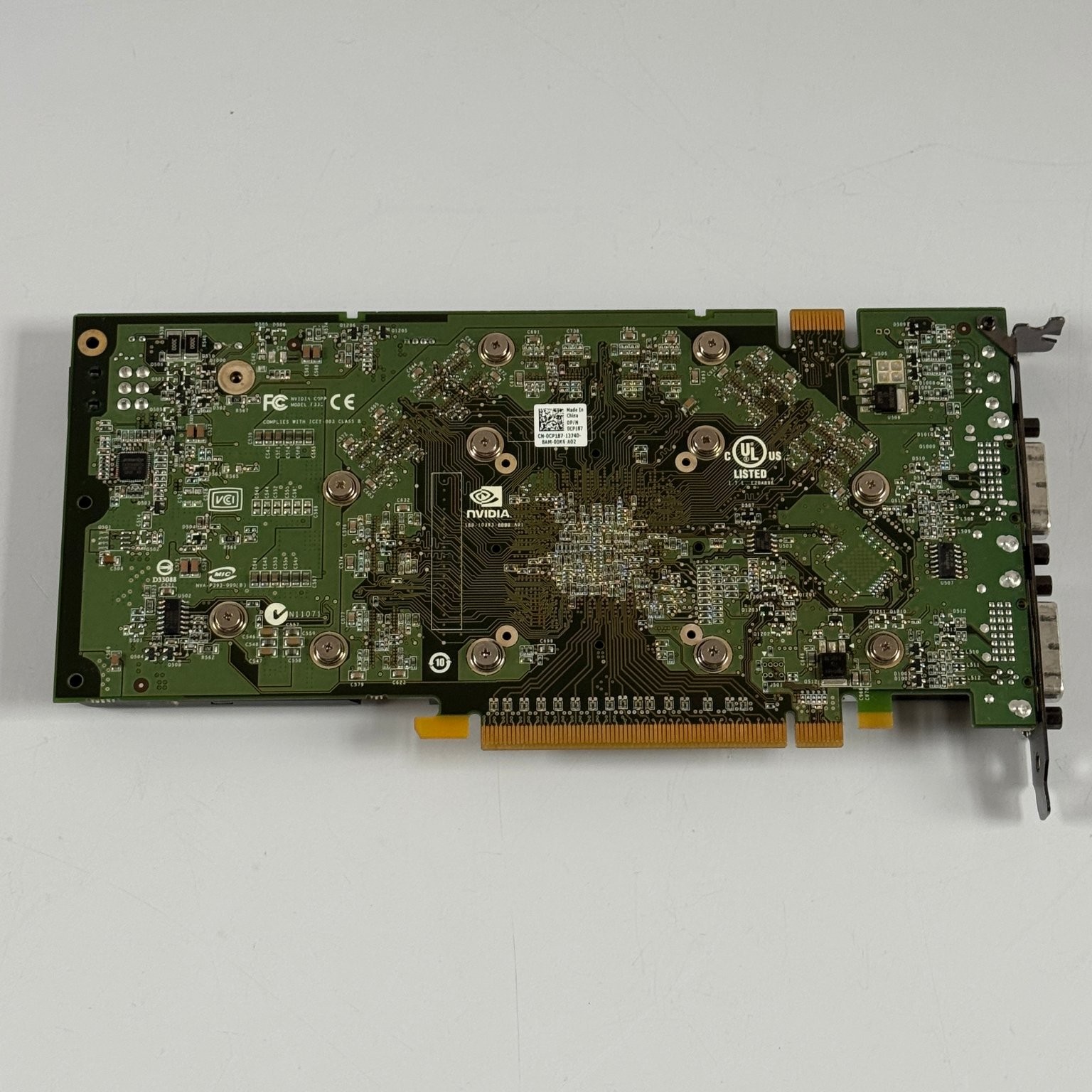 NVIDIA GeForce 8800 GT 512MB PCIe Graphics Card Dual DVI S-Video GPU WORKS