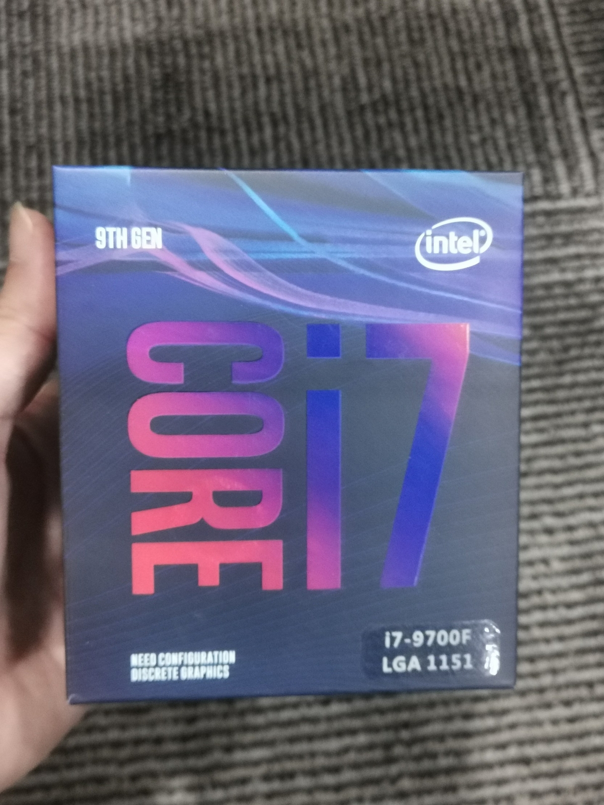 *NEW* Intel Core i7-9700F 9th Generation 8-core – 8-Threads 3.0 GHz 4.7 GHz CPU