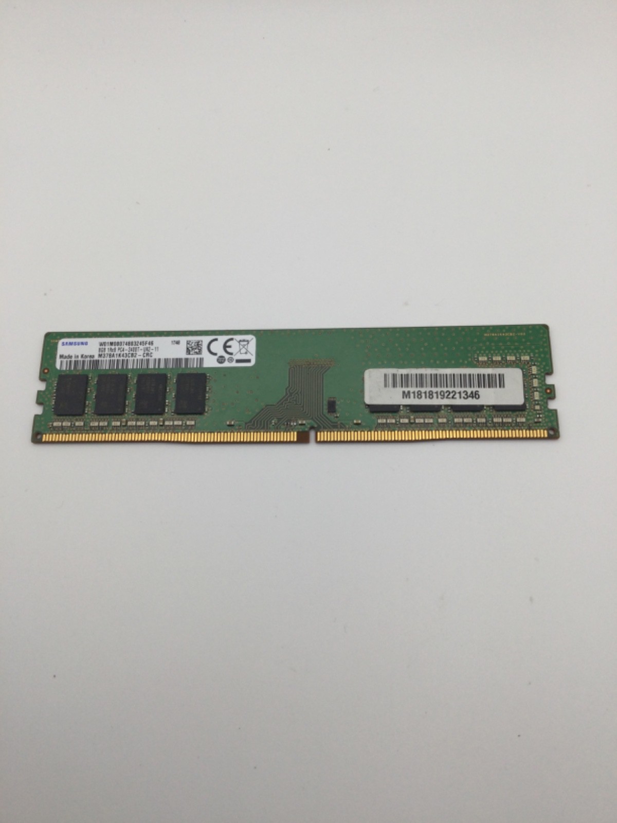 Samsung 8GB 1Rx8 PC4-2400T-UA2-11 DDR4 2666Mhz RAM Memory